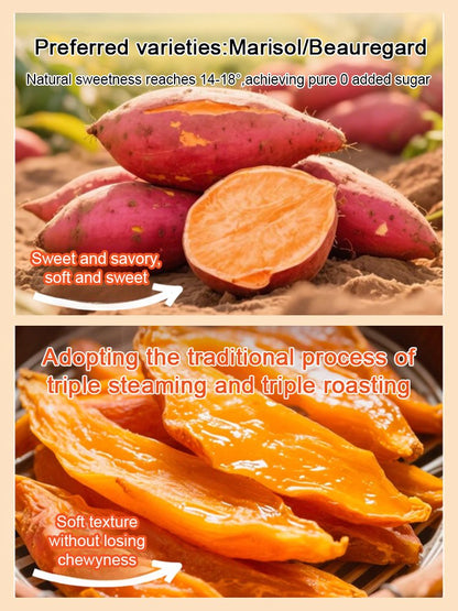 🫚🍠Say goodbye to high-calorie guilt! 🍯Satisfy your cravings with our sweet Dried Sweet Potato slices-K3