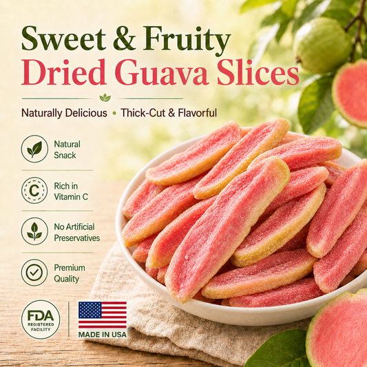 🧑‍⚕️💎Say goodbye to sugar spikes! Satisfy your cravings with ourfiber-rich Red Guava slices-QZE