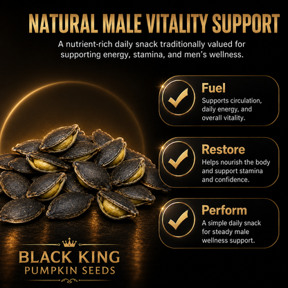 💥Small Seeds Big Difference in How You Feel🚫💊Men’s Natural Vitality Support No Chemicals-GD