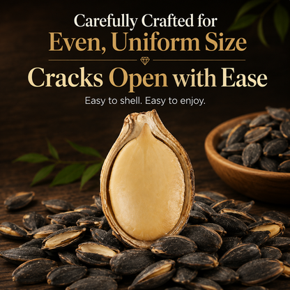 🖤 Black Diamond Sunflower Seeds The Smart Snack Choice for Better Weight & Blood Sugar Balance 🌻-LYJ