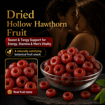 ❤❤Men’s Vitality Revival 💪💯 Hollow dried hawthorn berries for Natural Energy, Stamina & Confidence - LYJ