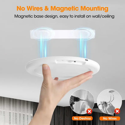 Snap-On Motion Ceiling Lights