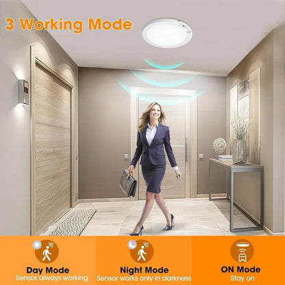 Snap-On Motion Ceiling Lights