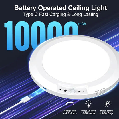 Snap-On Motion Ceiling Lights