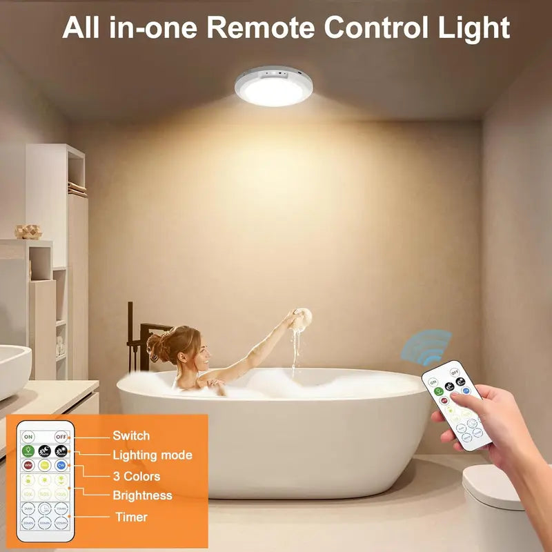 Snap-On Motion Ceiling Lights