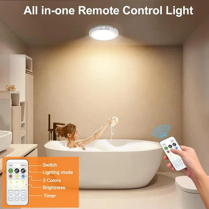 Snap-On Motion Ceiling Lights