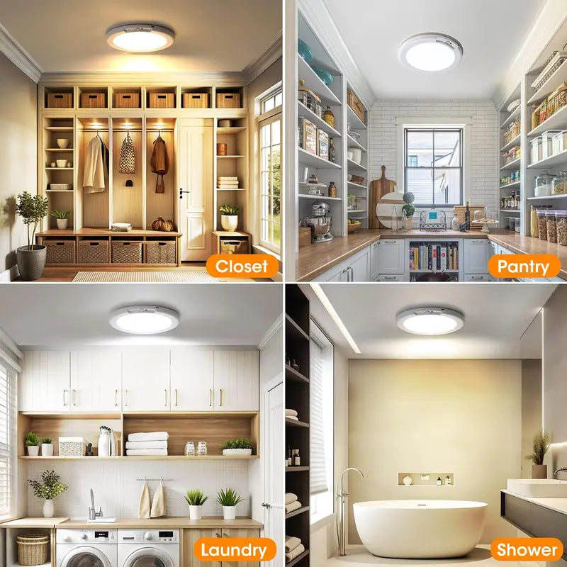 Snap-On Motion Ceiling Lights