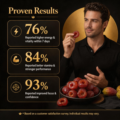 🥒🥒 Men’s Vitality Revival 💪💯 Hollow dried hawthorn berries for Natural Energy, Stamina & Confidence - LYJ