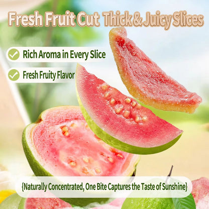 🐕Say goodbye to high-calorie guilt! 🥝Satisfy your cravings with ourfiber-rich Red Guava slices-B01