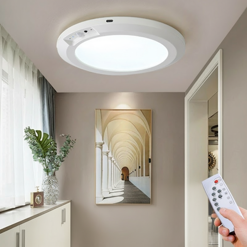 ✨ Rechargeable Motion Sensor Ceiling Light – Auto-On/Off, Magnetic Mount & Waterproof for Closet, Stairs, Garage & Balcony 🔦🏡